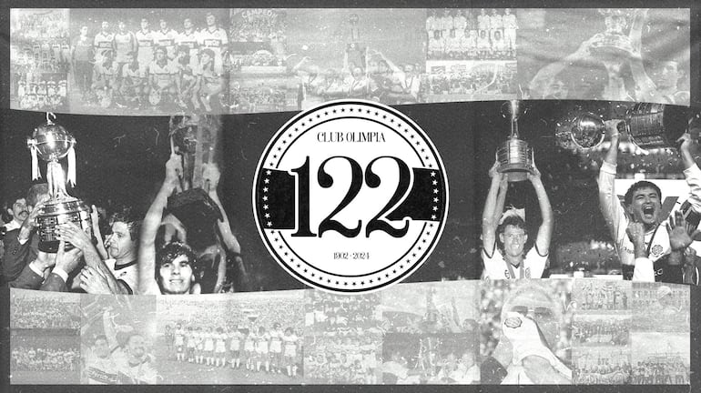 Olimpia celebra 122 años.