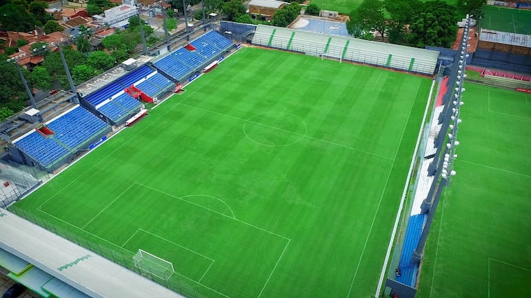 El estadio Arsenio Erico de Nacional albergará los dos partidos de la Copa Sudamericana 2025 entre los clubes paraguayos.