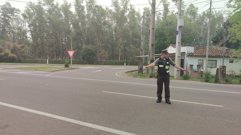 Agentes de la Patrulla Caminera intensificarán controles en San Bernardino.