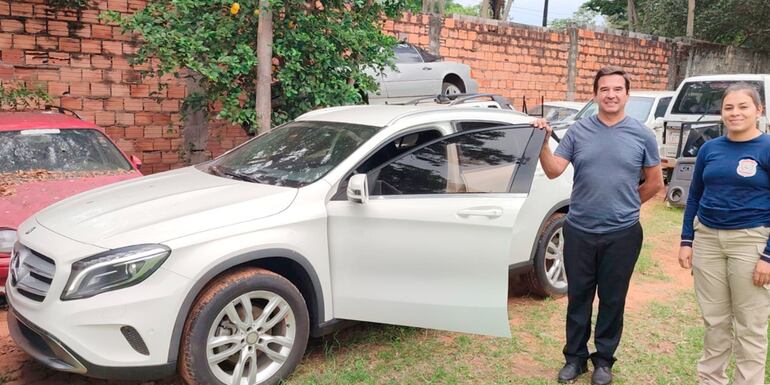 Camioneta en la que mataron al uruguayo Diego Andrés Olivera Cabrera fue devuelva a una empresa aseguradora.