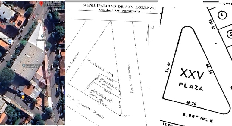 Seccional ubicada en predio municipal en San Lorenzo.