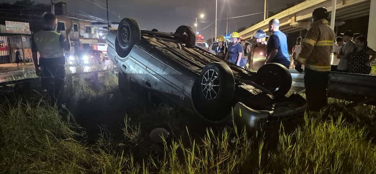 El accidente ocurrido en la noche de este miércoles en Limpio dejó como saldo una víctima fatal.