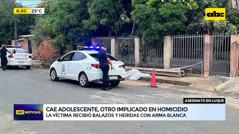 Video: Detienen a adolescente que estaría implicado en un homicidio en Luque