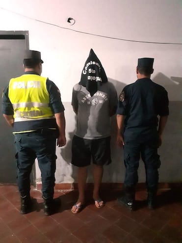 Detienen a un hombre por violencia familiar en Carapeguá.