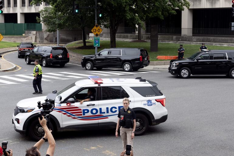 Imagen ilustrativa de agentes policiales de Estados Unidos.