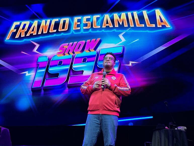 Franco Escamilla se presentará este miércoles en Asunción con su show "1995".