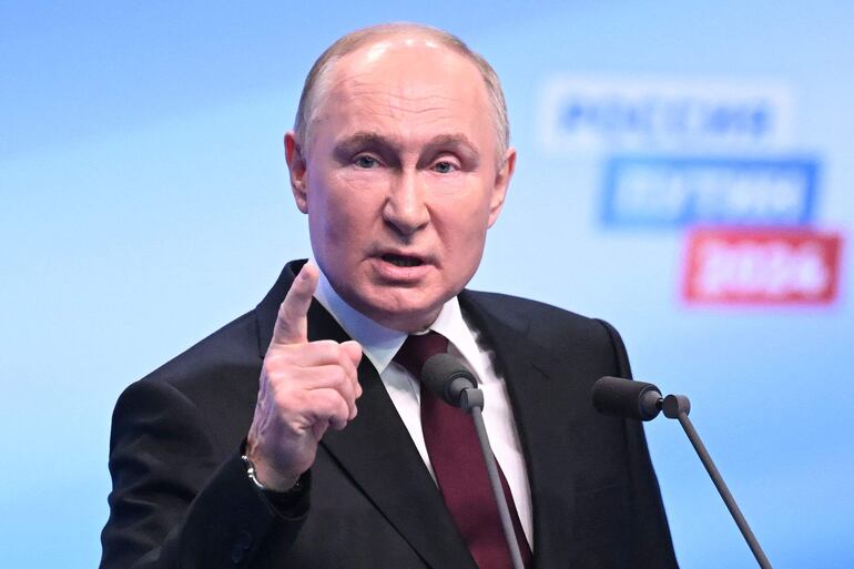 Vladimir Putin, presidente de Rusia.