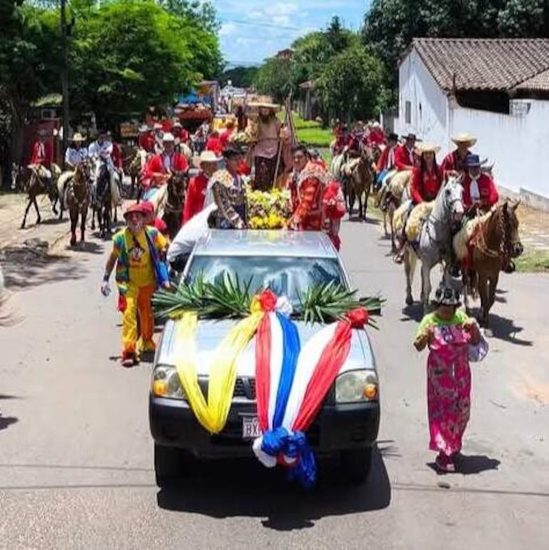 El sábado, día del santo patrono, las celebraciones se iniciarán con el recorrido de la sagrada imagen y, luego, la santa misa.