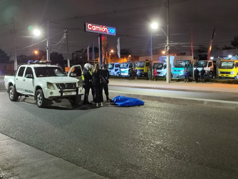 Un hombre que circulaba por la zona del túnel Tres Bocas fue arrollado en la noche del miércoles.