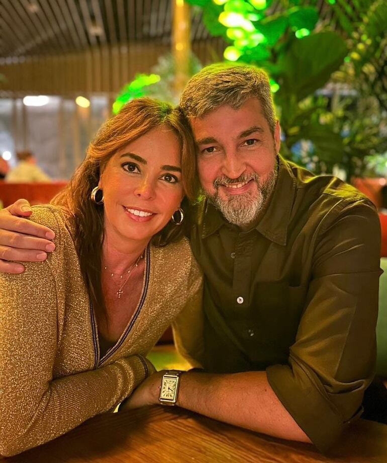 Silvana López Moreira y Marito Abdo están juntos desde el 2007. (Instagram/Marito Abdo)