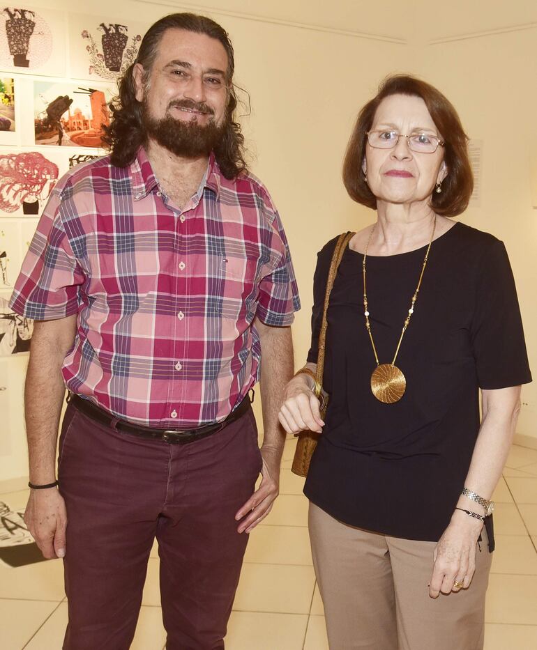 Hugo Emilio Lundberg y María Haitter.