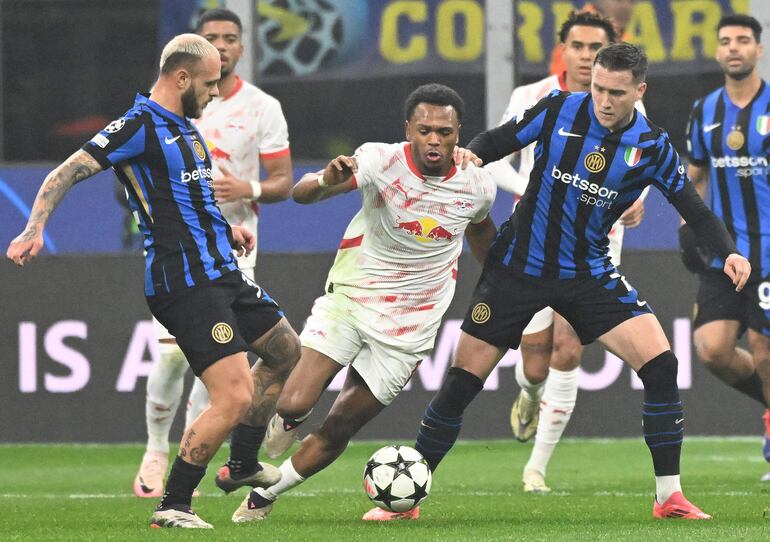 Inter de Milán derrotó al Leipzig