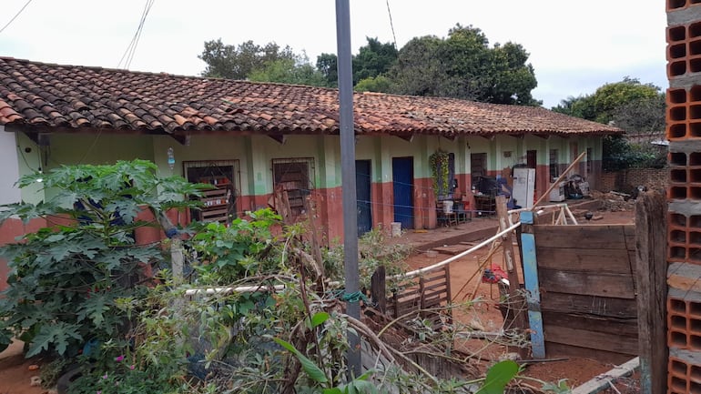 Un pabellón completo de la escuela María Felicidad González fue clausurado por falta de obras y ante el frío.