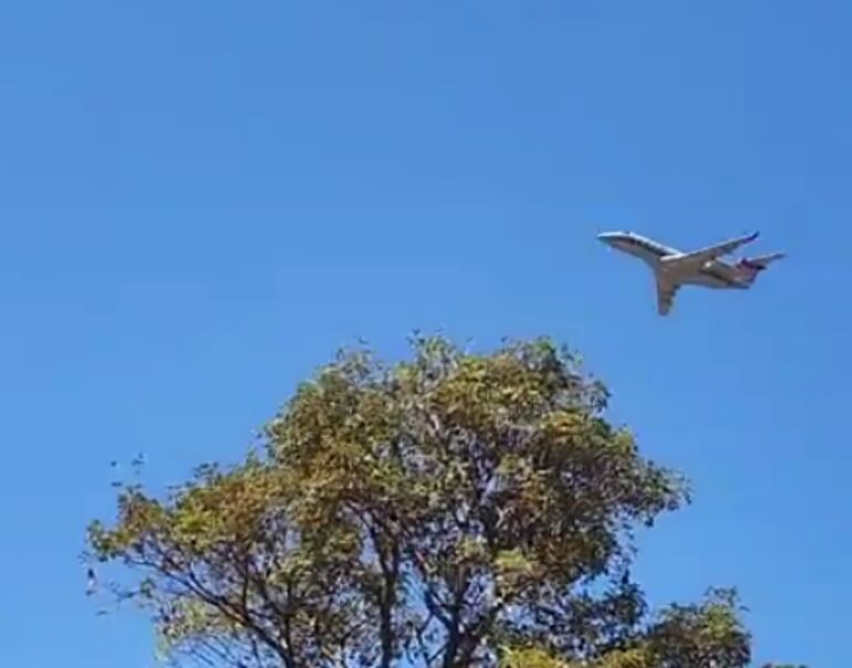 Una avión calibrador estará haciendo recorridos durante la próxima semana.