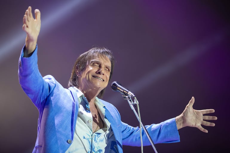 Roberto Carlos durante un concierto celebrado en Río de Janeiro, Brasil, en julio del año pasado.