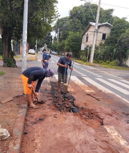 Essap tuberías reparación trabajos