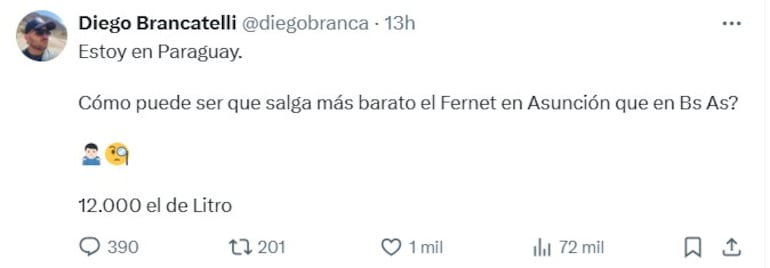 Comentarios en redes sociales sobre la hospitalidad de Paraguay.