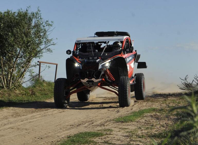 Juan y Augusto Plate (Can Am Maverick) fueron los mejores del 2023 en la categoría UTV Turbo.