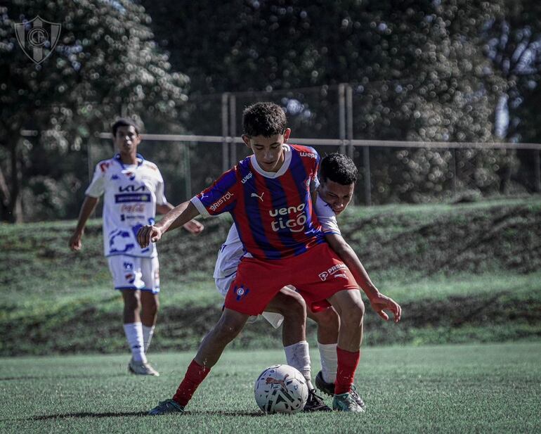 Los azulgranas recibieron a Nacional en Parque Azulgrana de Ypané