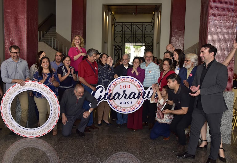 En el evento se realizó la presentación de la campaña "Guarania, sonido del alma", enmarcada en la candidatura ante la Unesco y el próximo centenario de este género musical.