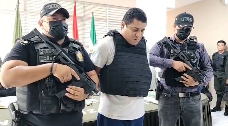 El segundo capturado formaría parte del esquema de seguridad de Marset en Bolivia.