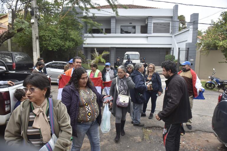 Trabajadores de juegos de azar realizaron varias manifestaciones frente a Conajzar, este año.