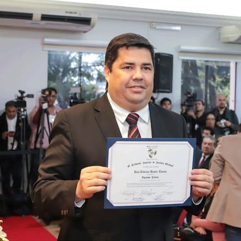 El diputado colorado cartista Luis Benítez, futuro director ejecutivo de la Entidad Binacional Yacyretá.