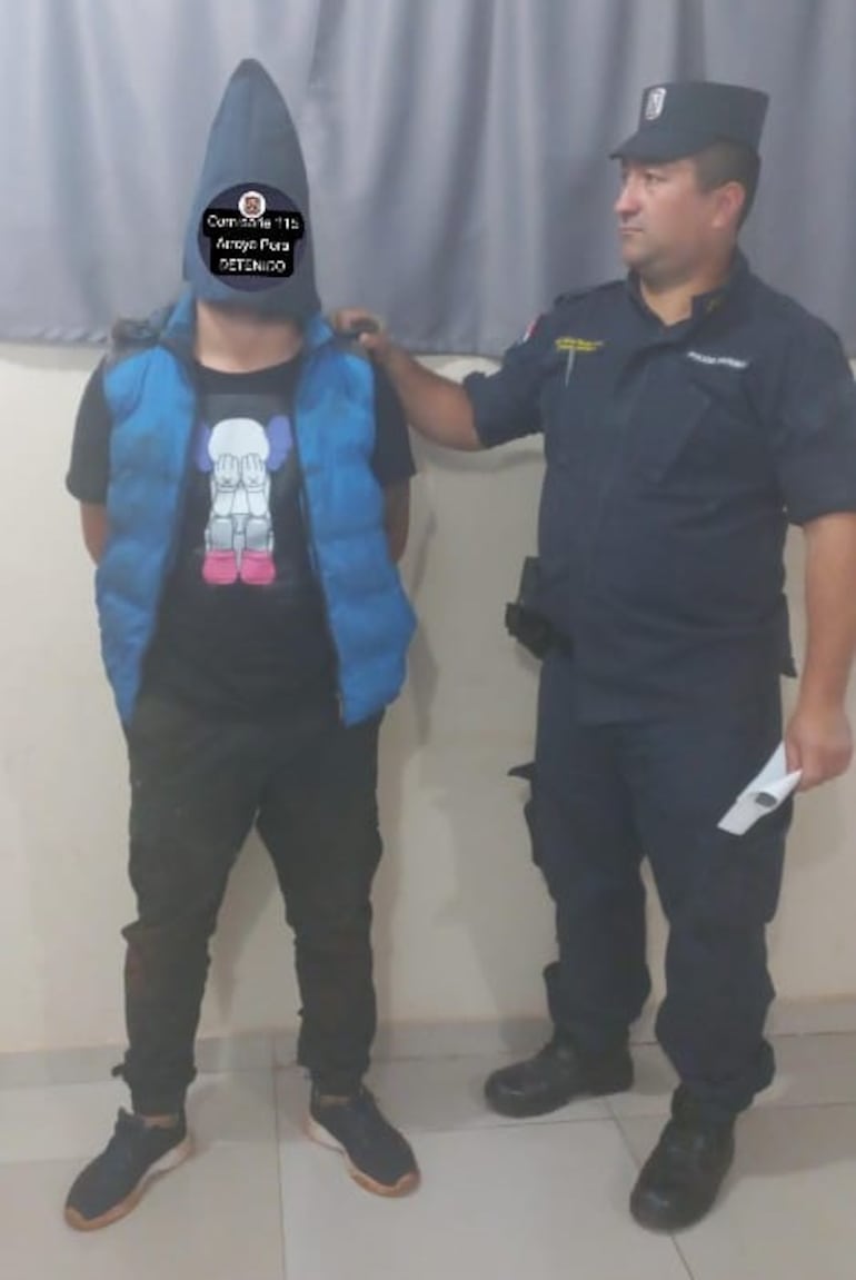 Detenido tras asalto.