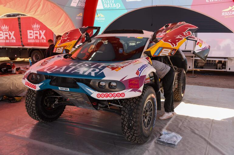 Nasser Al-Attiyah y Mathieu Baumel competirán con un nuevo equipo (BRX) y otra arma (Hunter).