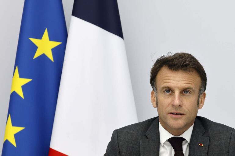 El presidente de Francia, Emmanuel Macron.