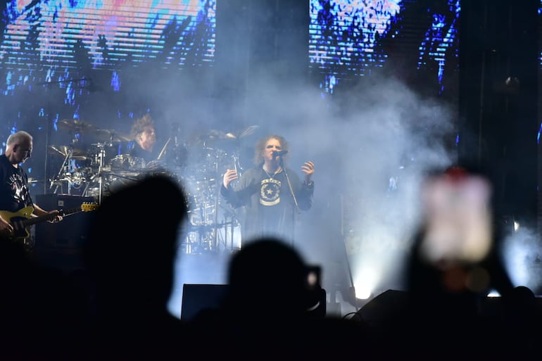 The Cure en el escenario de Primavera Sound.