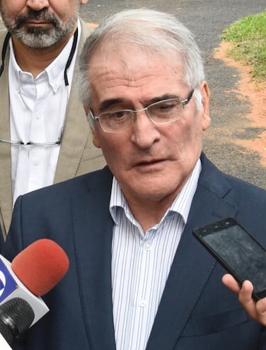 Mario Paz Castaing, exsenador y representante alterno de Itaipú en el Grupo de Trabajo Jurídico.