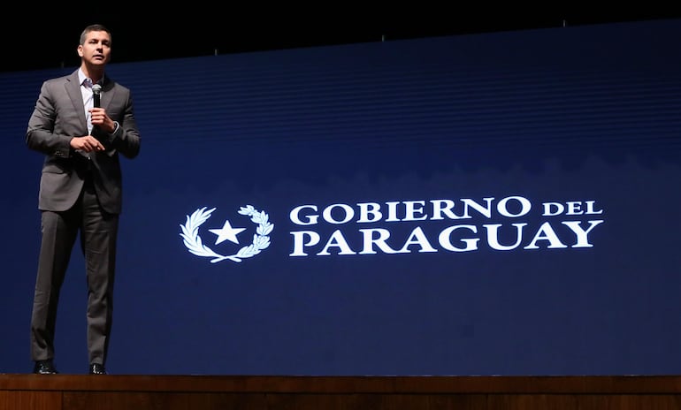 El presidente del Paraguay, Santiago Peña.