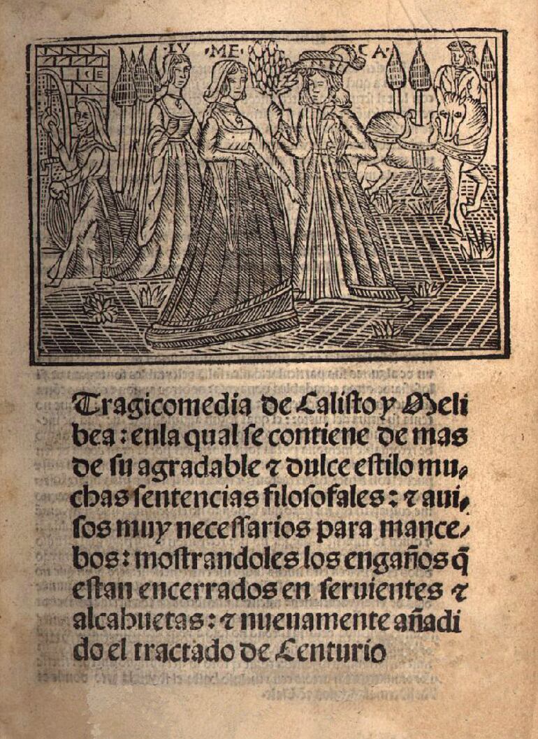 Tragicomedia de Calisto y Melibea, Edición de Jacobo Cromberger (Sevilla), 1502