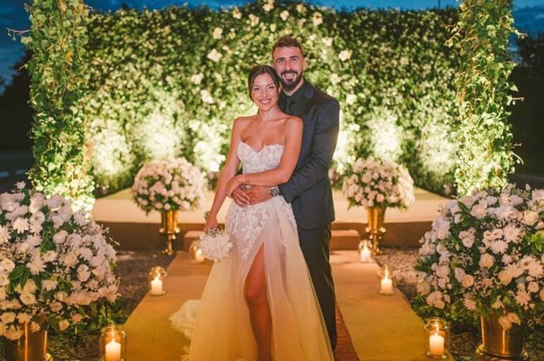 Luli Lozano y Lucas Pratto, el día que se juraron amor eterno. (Instagram/Luli Lozano)