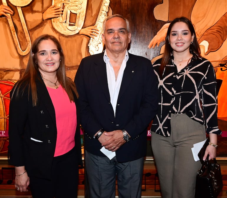 Celeste Cardozo, Heradio y Celeste Villalba.