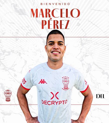 Marcelo Pérez, nuevo jugador de Huracán.