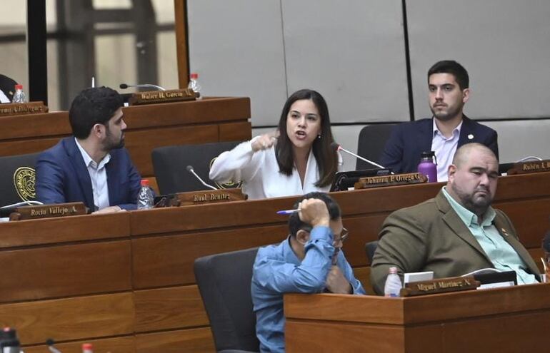 La diputada Johanna Ortega (País Solidario) pronunció hoy en la sesión de la Cámara de Diputados una encendida defensa del convenio con la Unión Europea (UE).