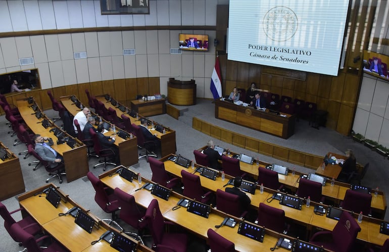 Miembros de la Comisión Bicameral de Investigación Anti Lavado o “Comisión garrote”.