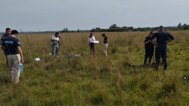 El lugar donde fue encontrado el cadáver de la mujer de 57 años.