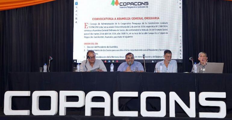 Asamblea anual ordinaria de Copacons.