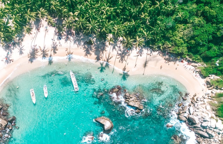 Parque Nacional Tayrona, Colombia.