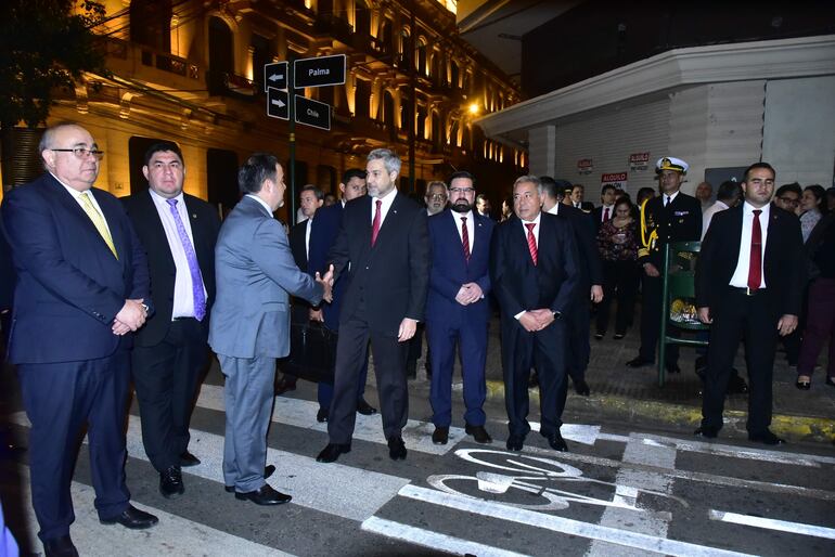 Inauguración Mejoras en la sede central del Ministerio de Hacienda.