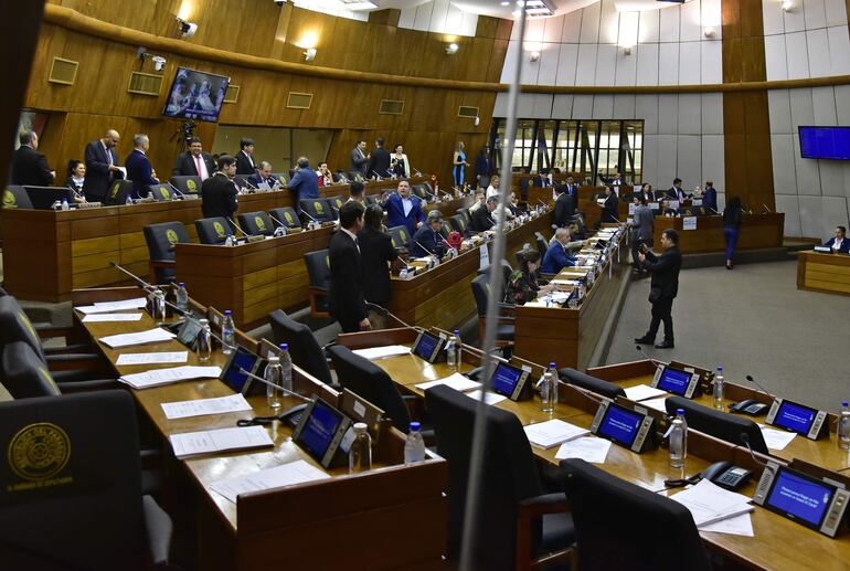 Quinto miércoles de "rabonada" en la Cámara de Diputados.