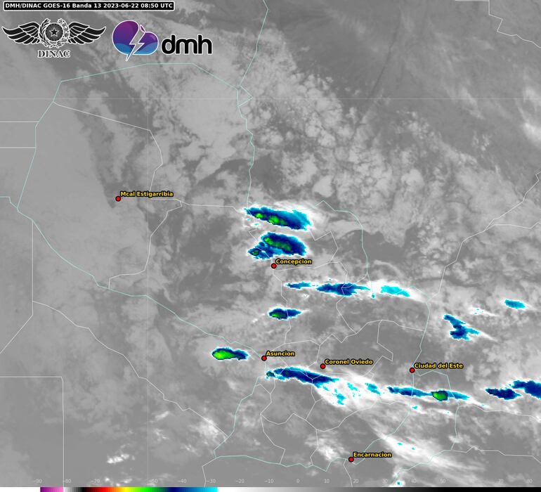 Zona de cobertura de la alerta meteorológica emitida en la madrugada de este jueves.