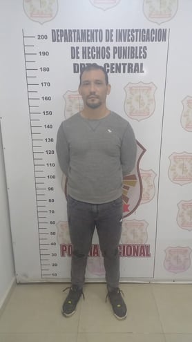 Cristhian Bernardo Florentín Martínez, peligroso asaltante ligado.