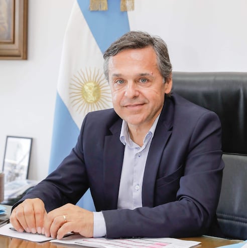 Diego Giuliano, ministro de Transporte de Argentina.