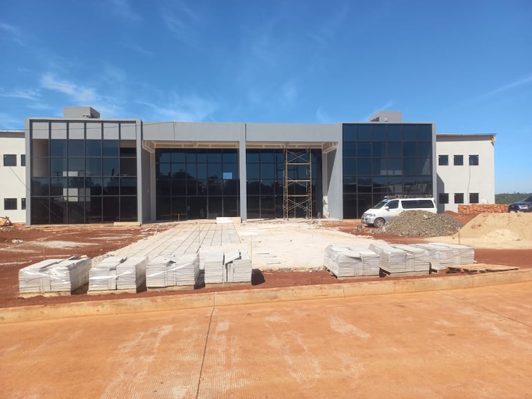 Se están haciendo los últimos trabajos para entregar el edificio de la ANNP.