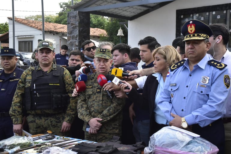 César Silguero, uno de los encargados del operativo.