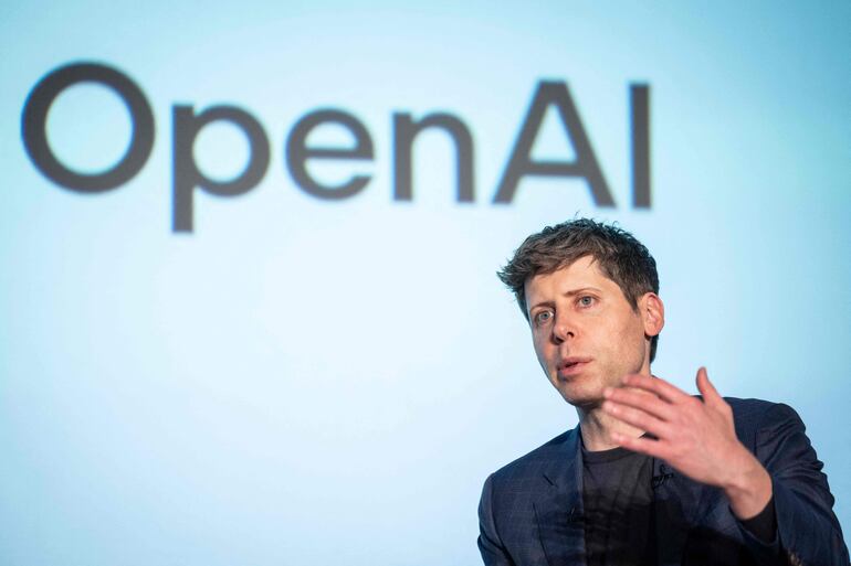 Sam Altman, CEO de la tecnológica OpenAI.
